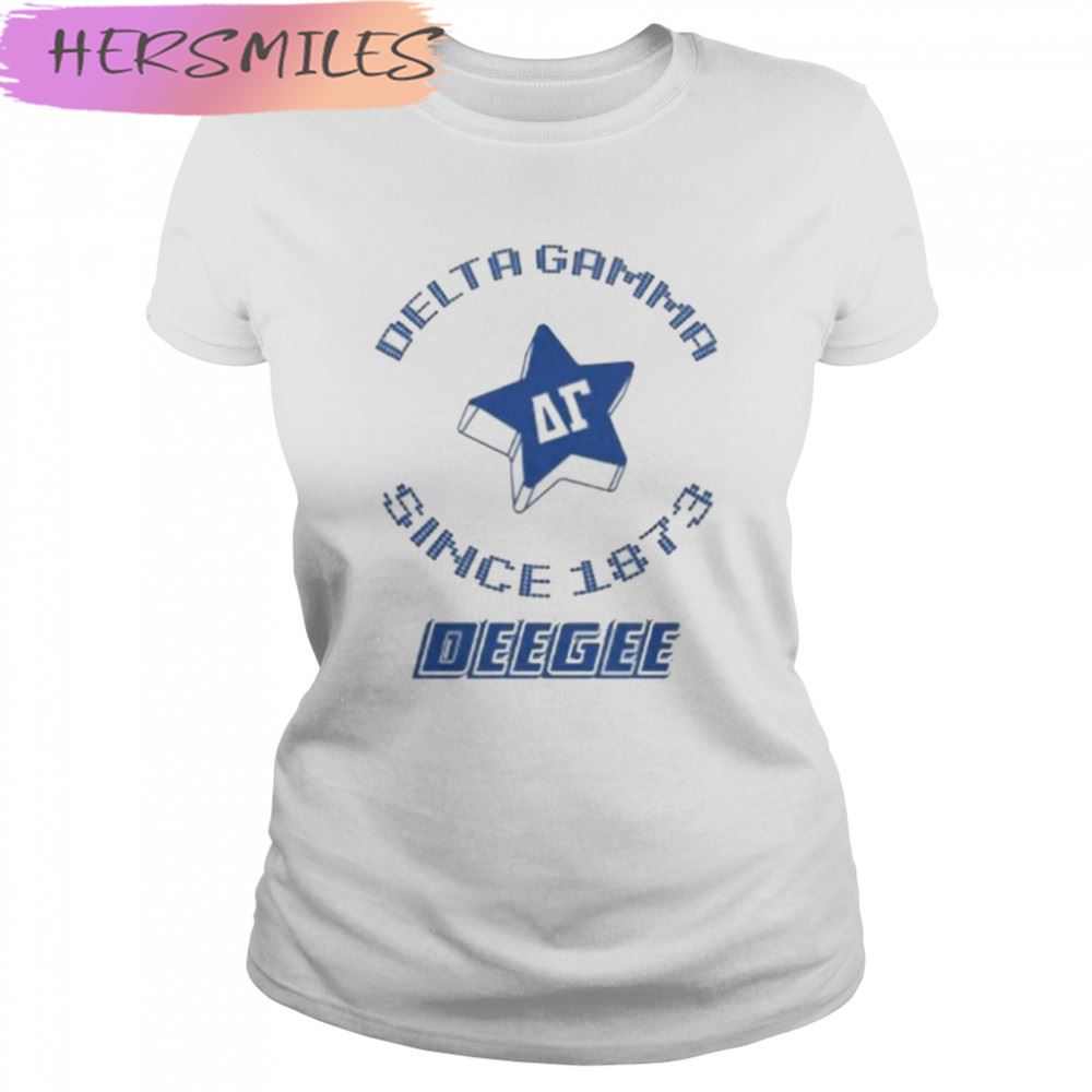 Delta gamma since 1873 deegee T-shirt