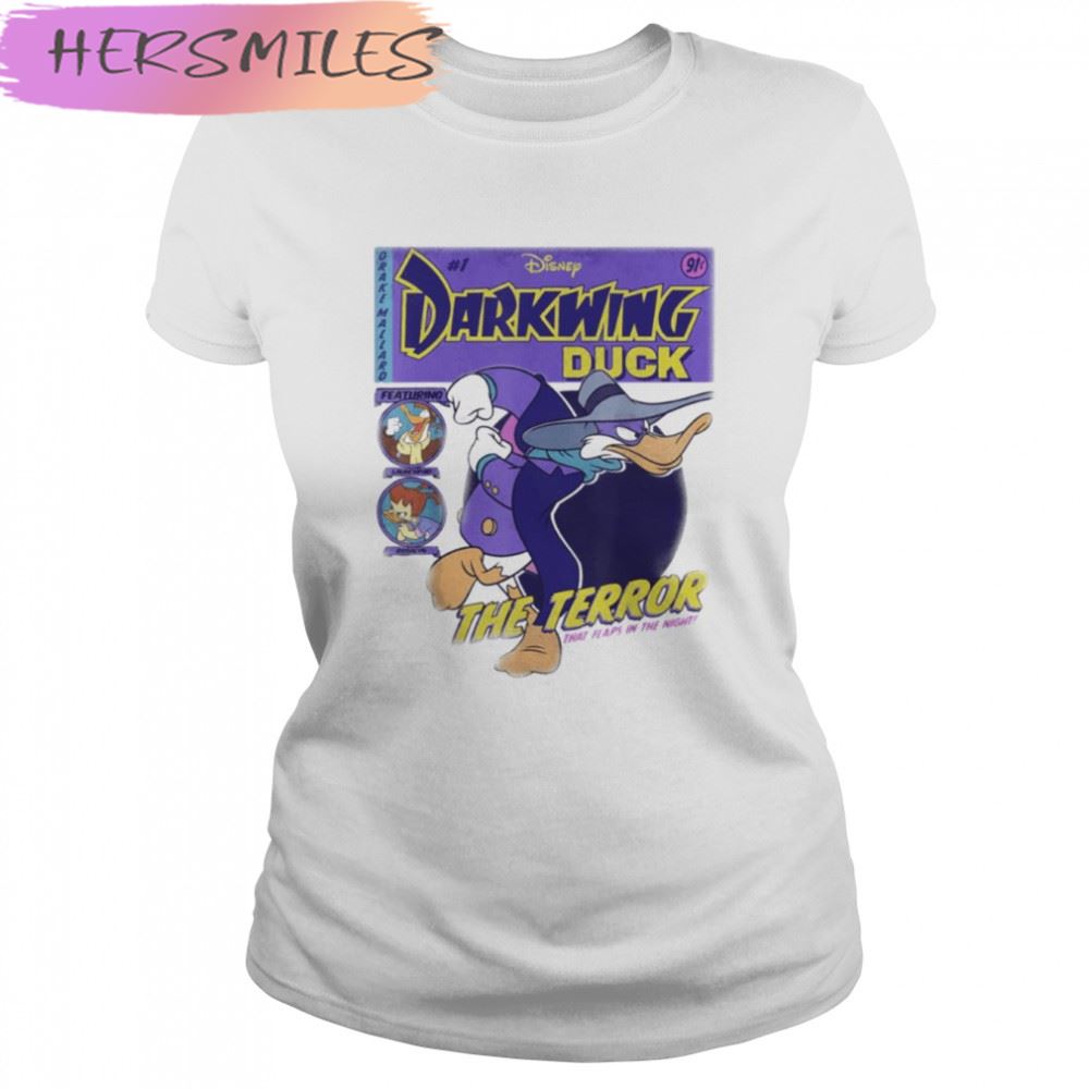 Darkwing Duck Super Hero Disney The Terror shirt