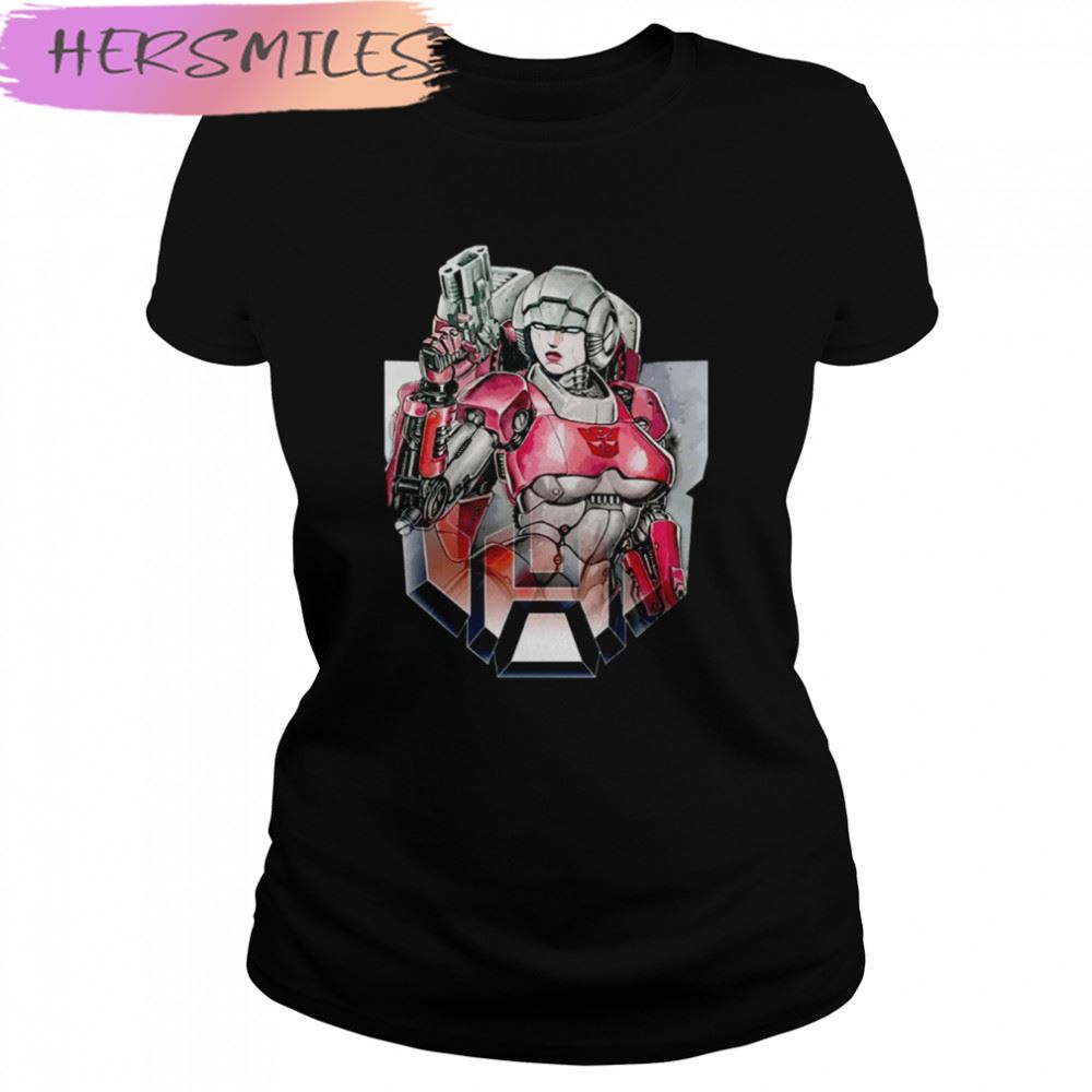 Arcee Cool Character In Voltron Cartoon T-shirt