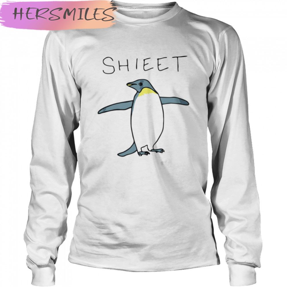 Shieet Penguin Funny Design T-shirt Shieet Penguin Funny Design T-shirt