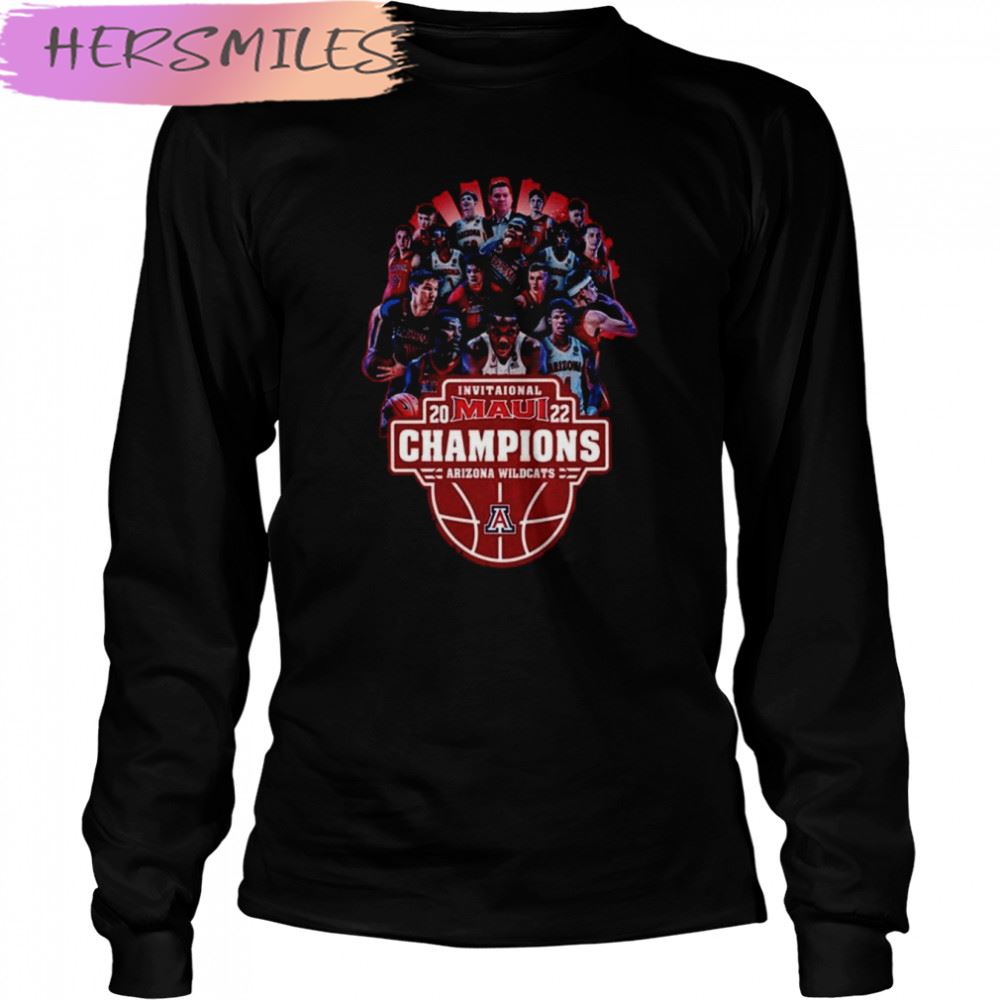 Arizona Wildcats Invitational Maui 2022 Champions T-shirt Arizona Wildcats Invitational Maui 2022 Champions T-shirt