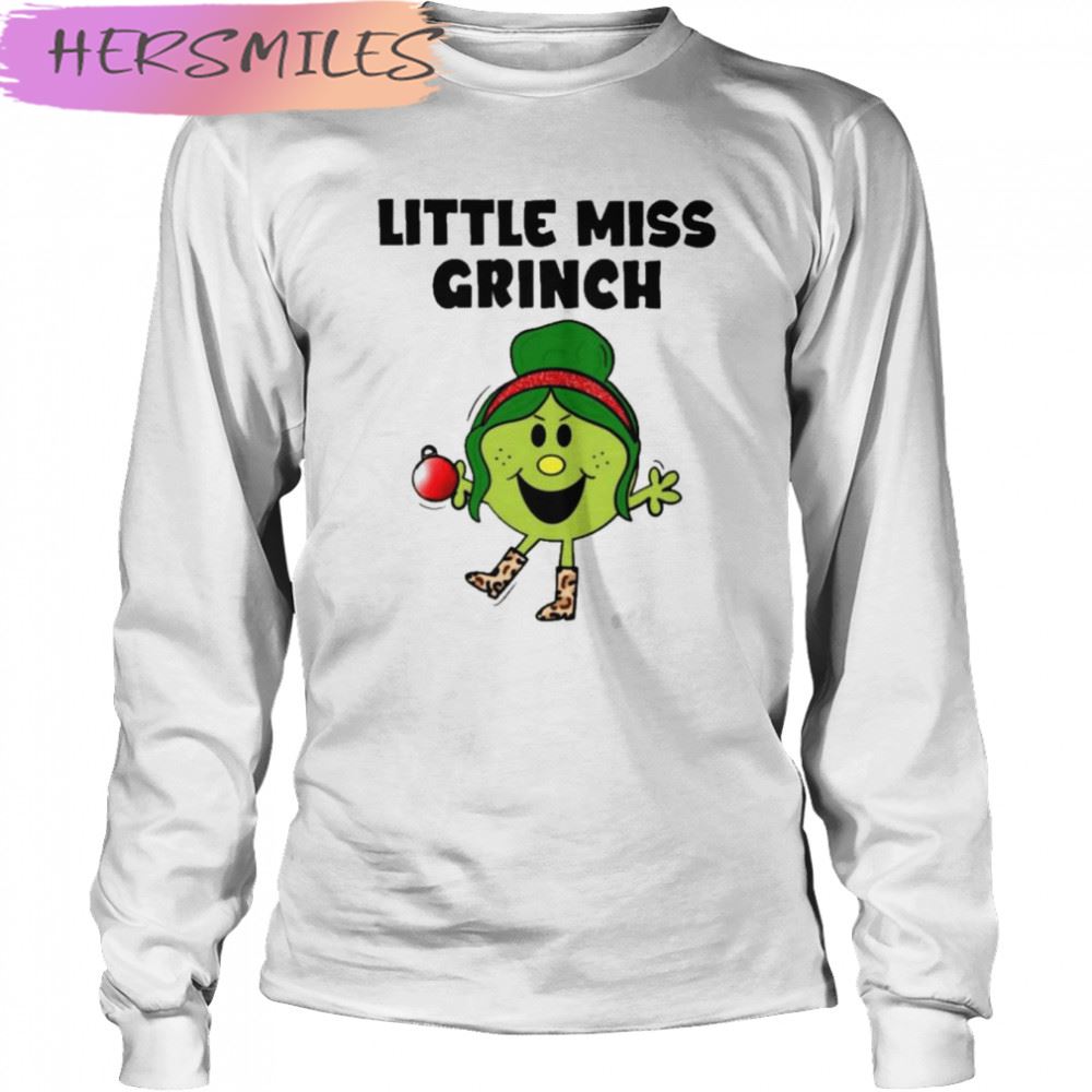Little Miss Grinch Merry Christmas 2022 T-shirt Little Miss Grinch Merry Christmas 2022 T-shirt