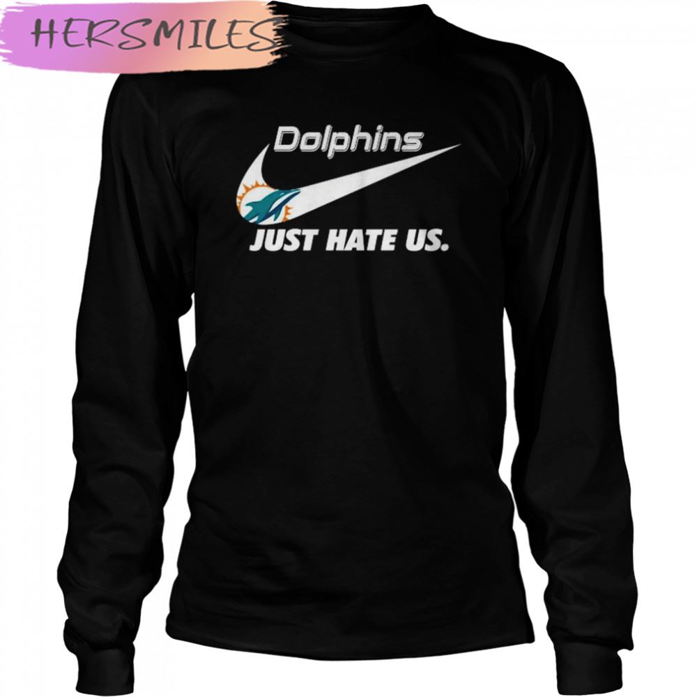 Nike Miami Dolphins Hate Us T-shirt Nike Miami Dolphins Hate Us T-shirt