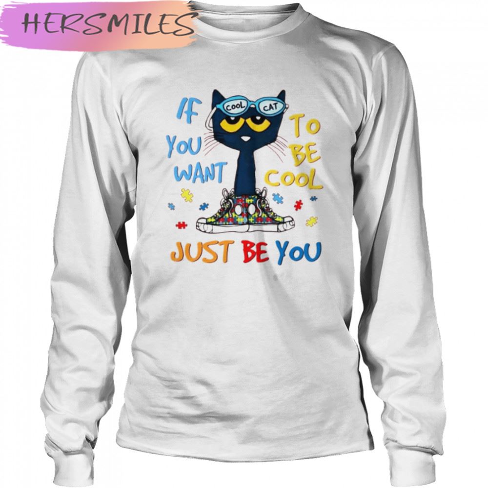 Autism Awareness Cat T-shirt Autism Awareness Cat T-shirt