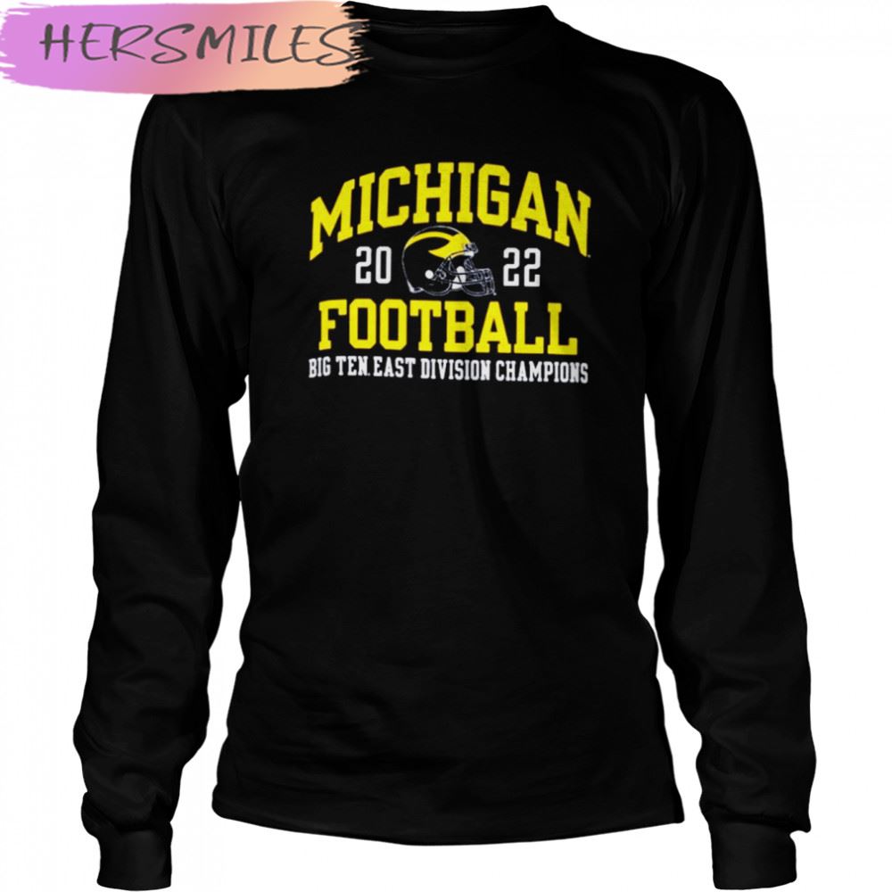 The Michigan Wolverines 2022 Big Ten East Champions T-shirt The Michigan Wolverines 2022 Big Ten East Champions T-shirt