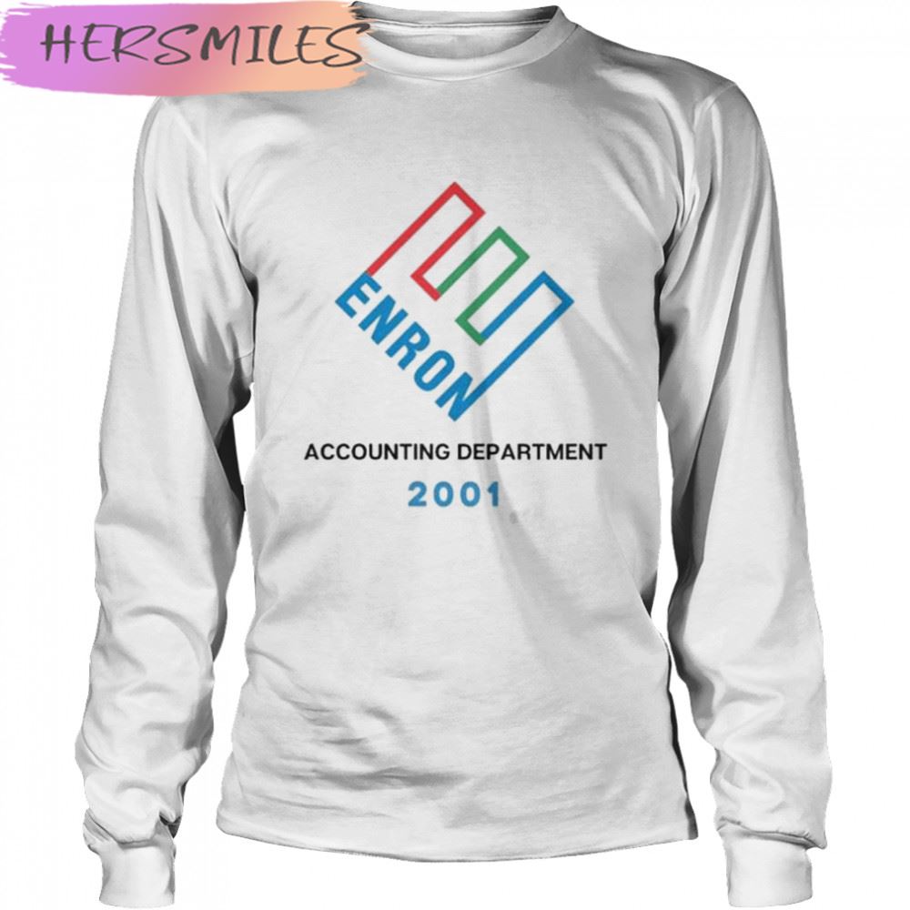 Enron accounting department T-shirt Enron accounting department T-shirt