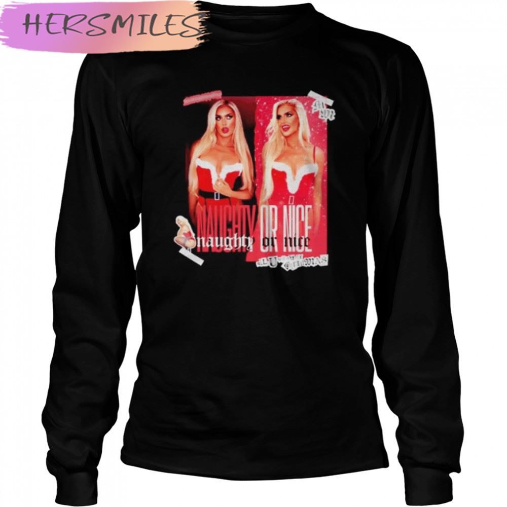 mariah May all u want for Christmas naughty or nice shirt mariah May all u want for Christmas naughty or nice shirt