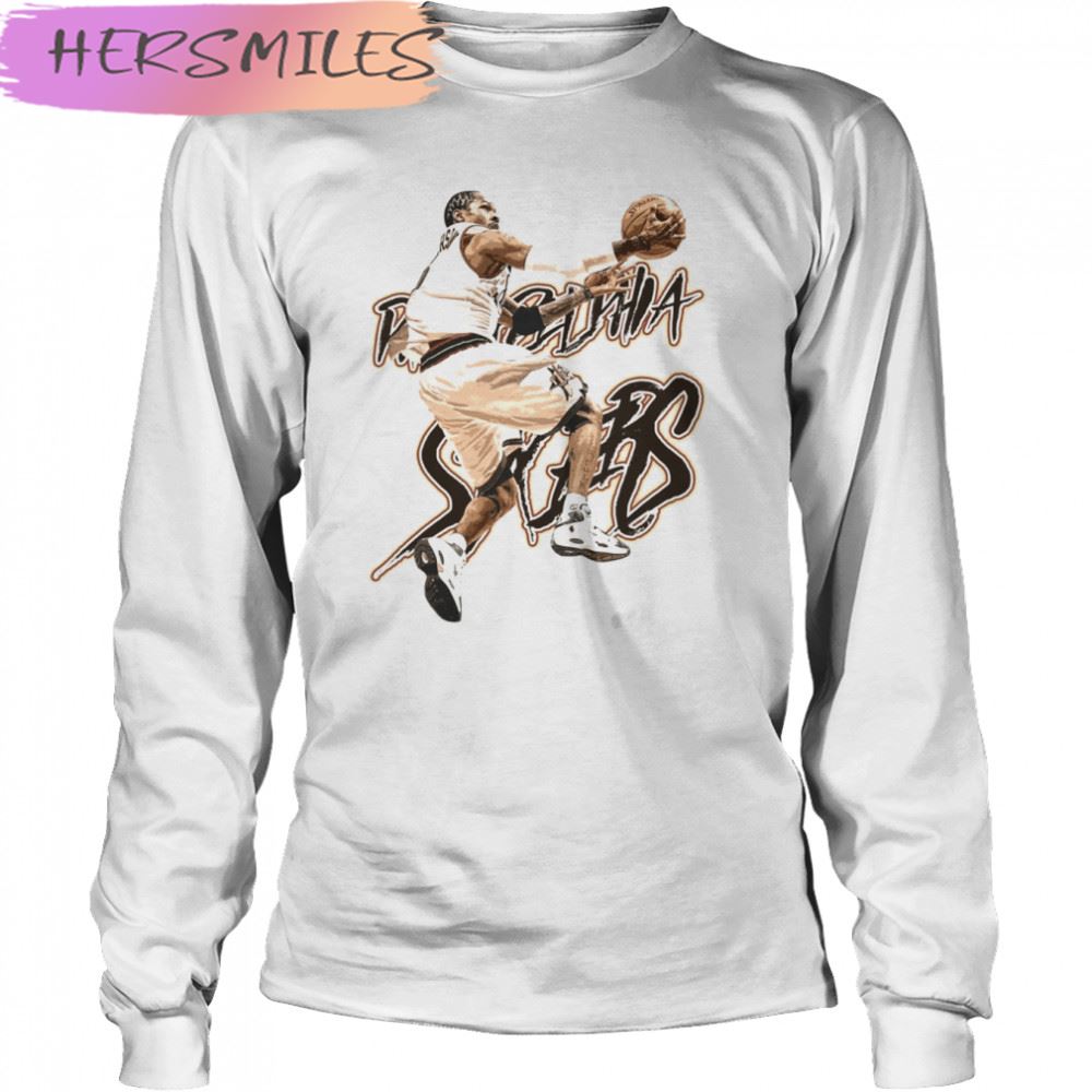 The 1 Point Allen Iverson Basketball Signature T-shirt The 1 Point Allen Iverson Basketball Signature T-shirt