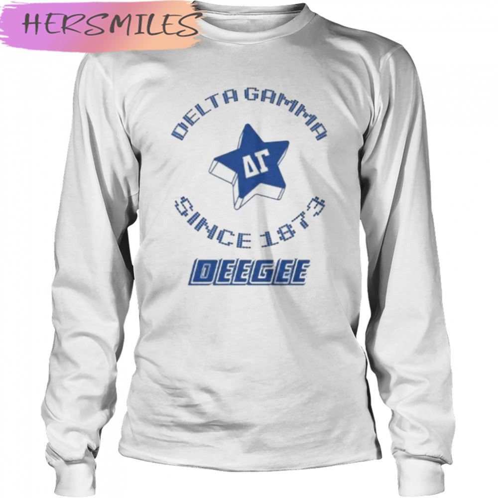 Delta gamma since 1873 deegee T-shirt Delta gamma since 1873 deegee T-shirt