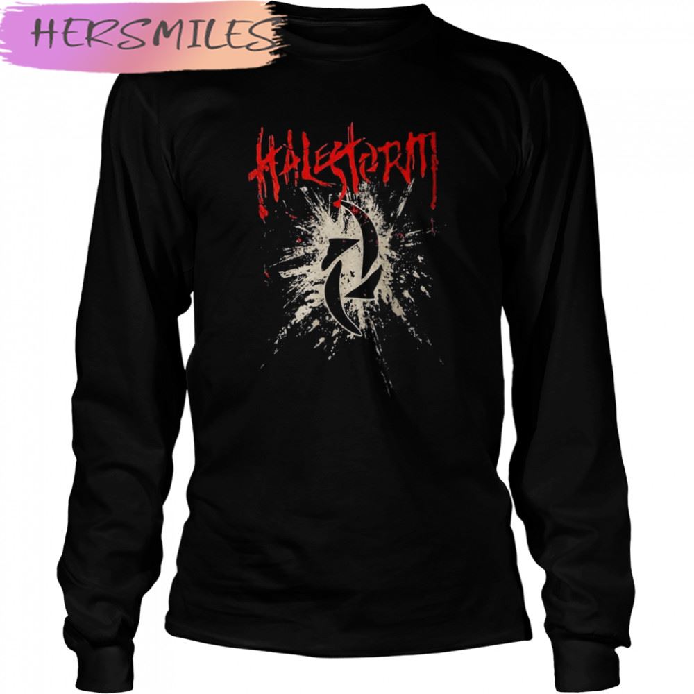 Band Rock Music Logo Halestorm T-shirt Band Rock Music Logo Halestorm T-shirt