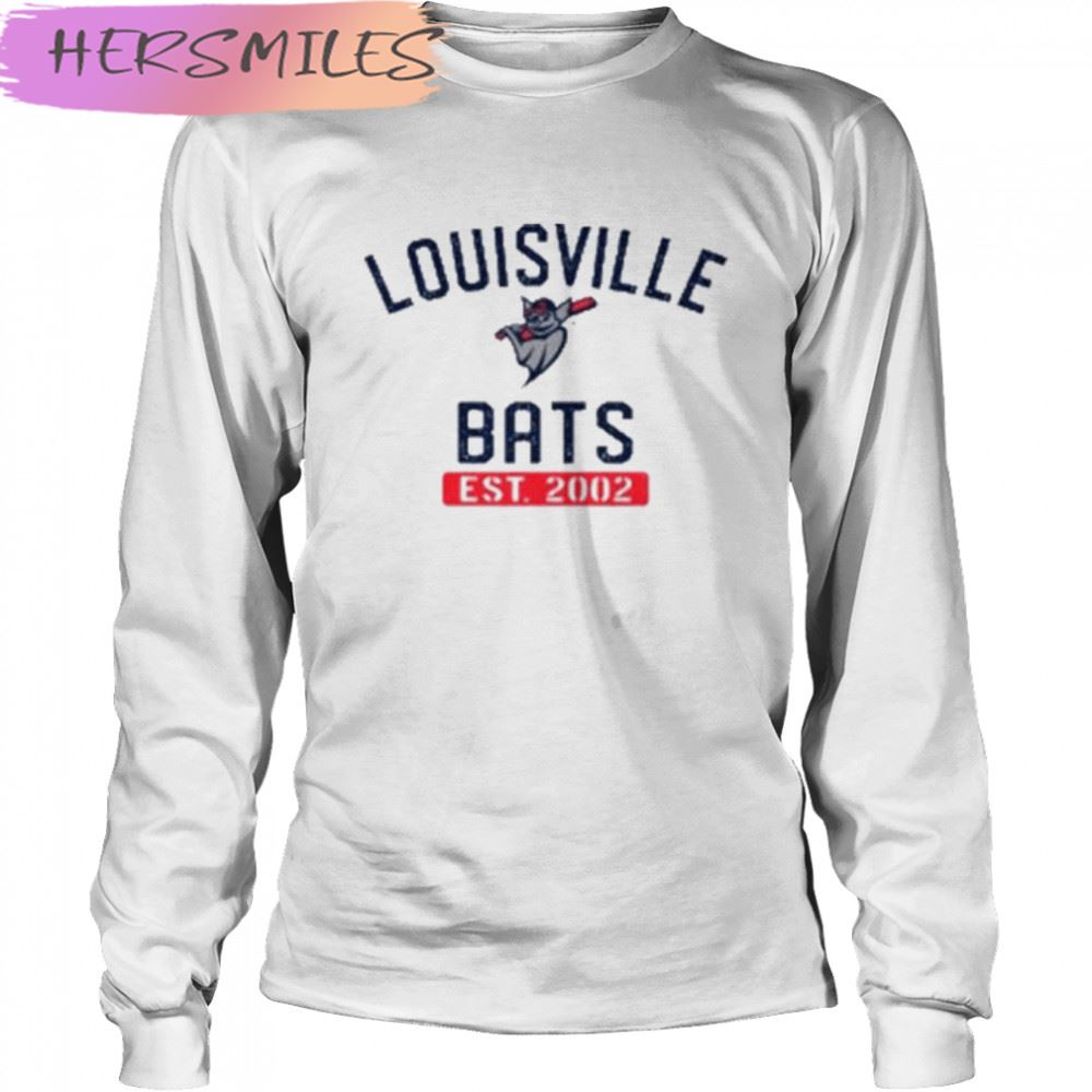Louisville Bats Packcloth French Terry Logo T-shirt Louisville Bats Packcloth French Terry Logo T-shirt