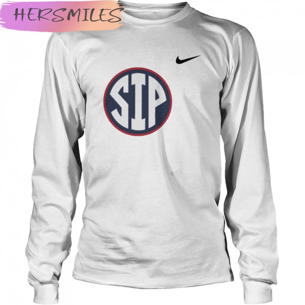 Lane kiffin wearing ole miss sip T-shirt Lane kiffin wearing ole miss sip T-shirt