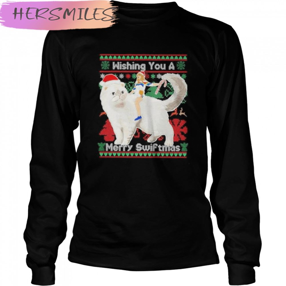 Taylor Swift Wishing You a Merry Swiftmas ugly 2022 T-shirt Taylor Swift Wishing You a Merry Swiftmas ugly 2022 T-shirt