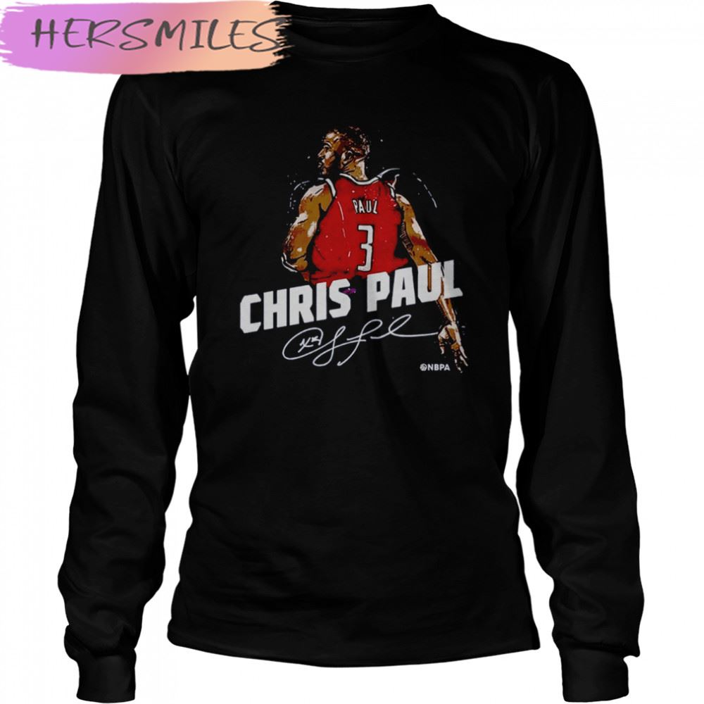 Chris Paul Houston Basketball Signature T-shirt Chris Paul Houston Basketball Signature T-shirt
