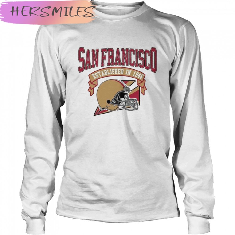 San Francisco 49ers Football Established In 1946 Vintage T-shirt San Francisco 49ers Football Established In 1946 Vintage T-shirt