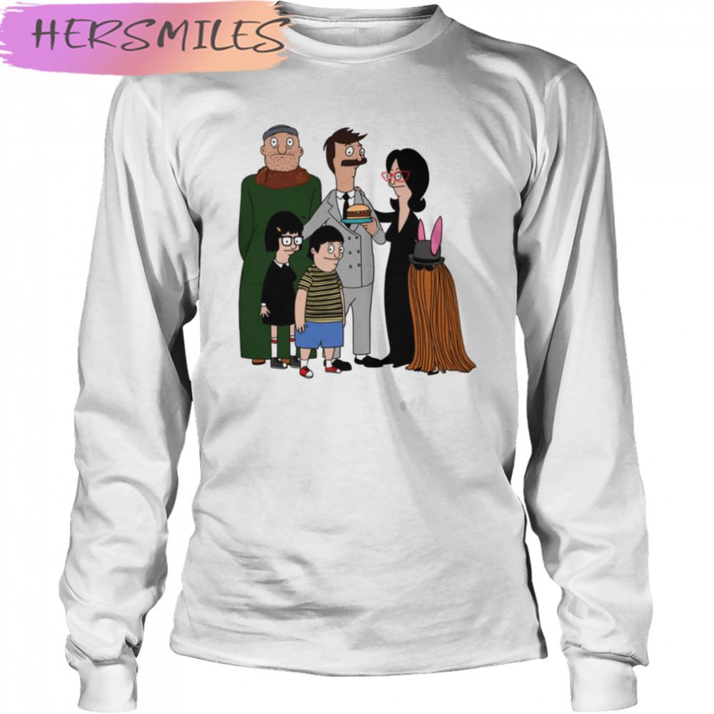 The Addams Family Is An Cartoon Comedy Film T-shirt The Addams Family Is An Cartoon Comedy Film T-shirt