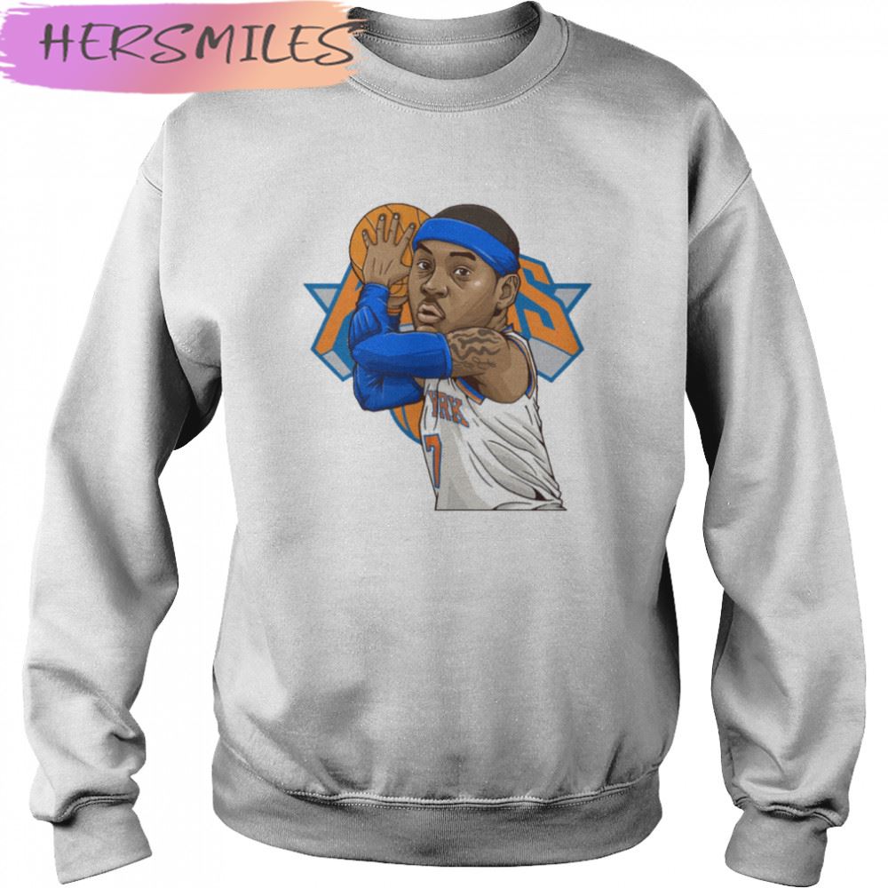 7 Art Chibi New York Knicks Carmelo Anthony T-shirt 7 Art Chibi New York Knicks Carmelo Anthony T-shirt