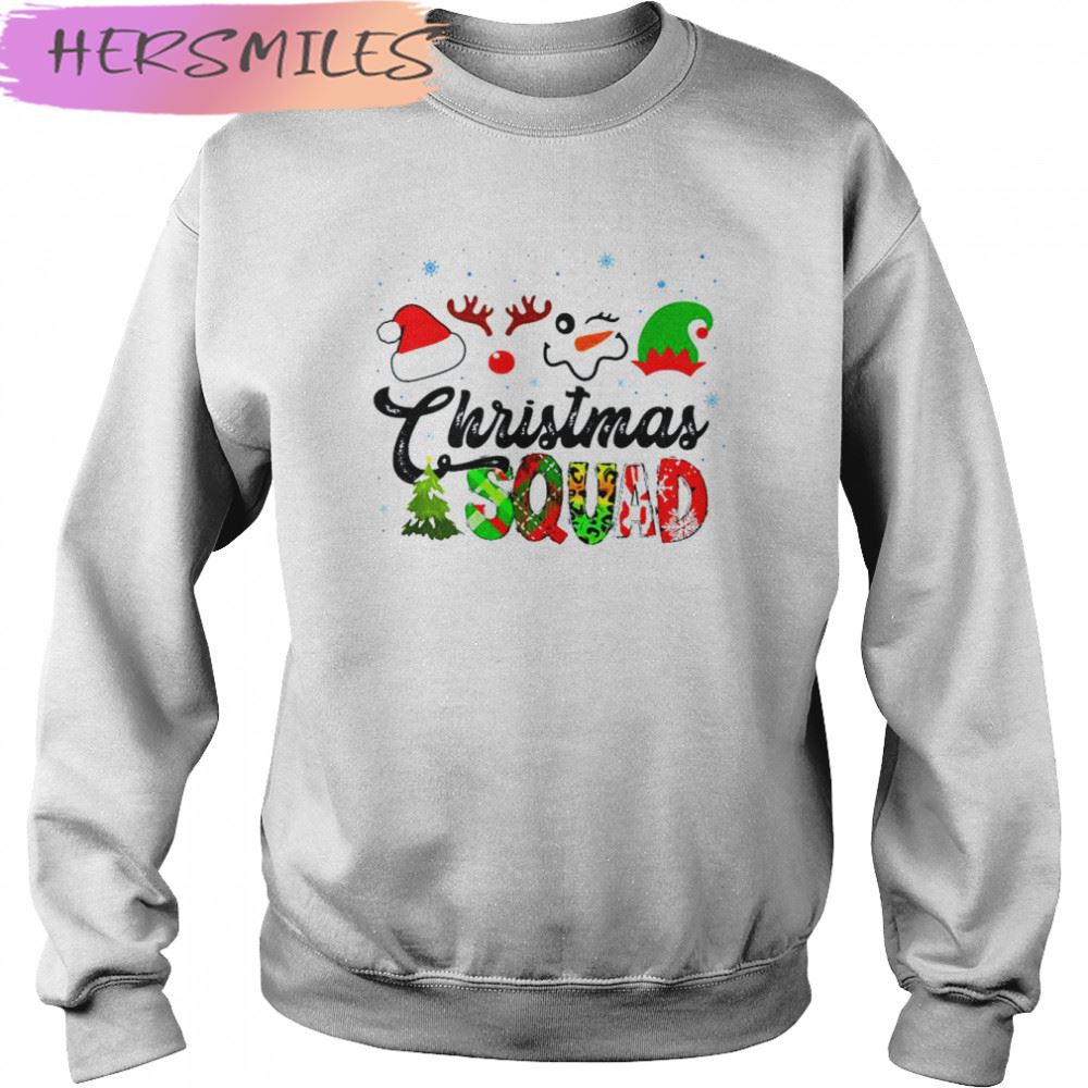 Elf Squad Christmas Matching Family T-shirt Elf Squad Christmas Matching Family T-shirt