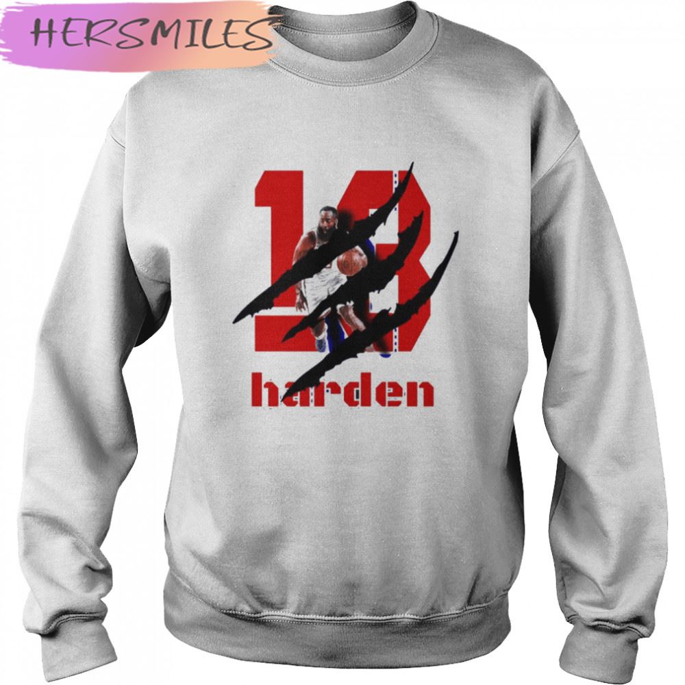 Sixers Basketball Player 13 James Harden T-shirt Sixers Basketball Player 13 James Harden T-shirt