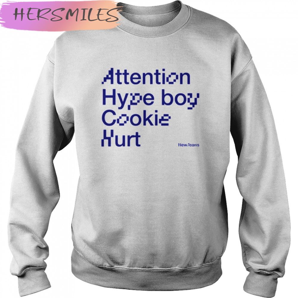 Attention Hype Boy Cookie Hurt Newjeans First Ep Singles shirt Attention Hype Boy Cookie Hurt Newjeans First Ep Singles shirt