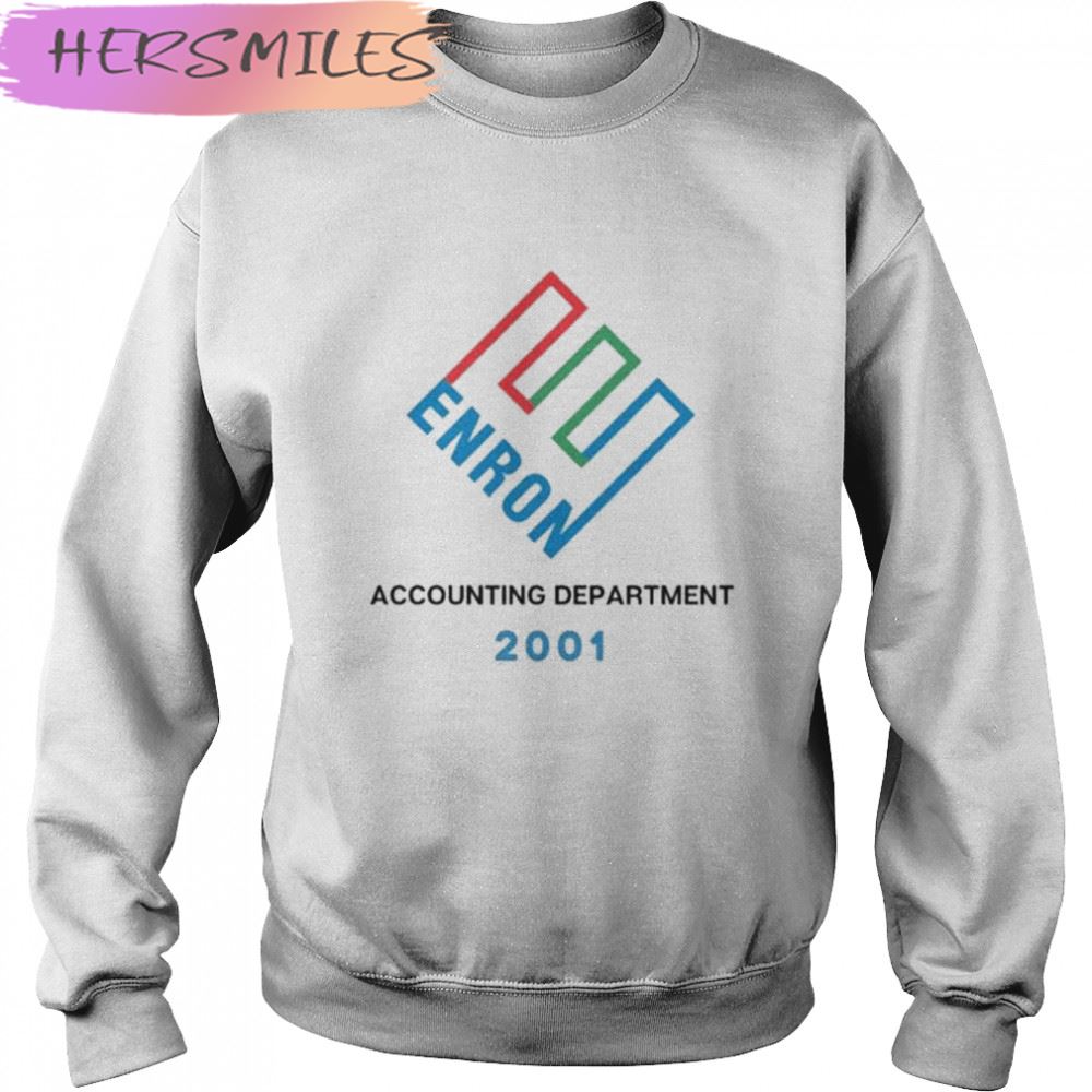 Enron accounting department T-shirt Enron accounting department T-shirt
