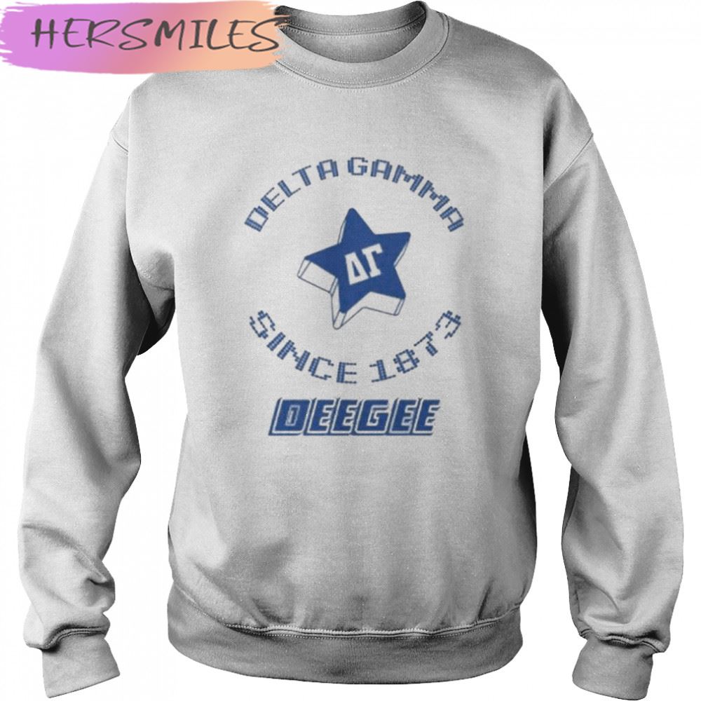 Delta gamma since 1873 deegee T-shirt Delta gamma since 1873 deegee T-shirt