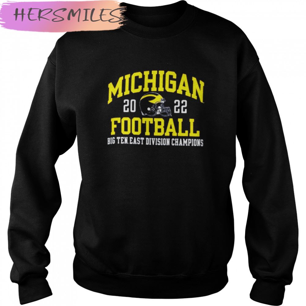 The Michigan Wolverines 2022 Big Ten East Champions T-shirt The Michigan Wolverines 2022 Big Ten East Champions T-shirt