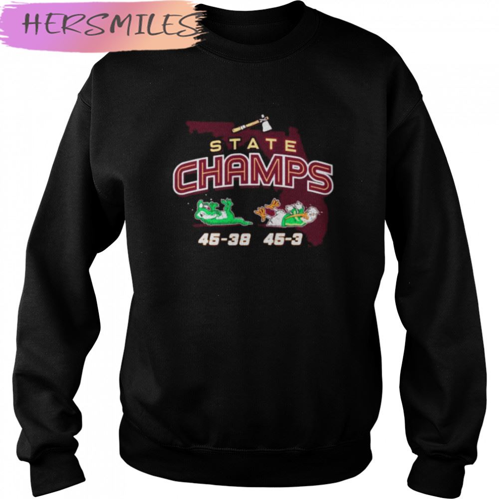 State Champs 2022 Florida State Seminoles Winner Score T-shirt State Champs 2022 Florida State Seminoles Winner Score T-shirt