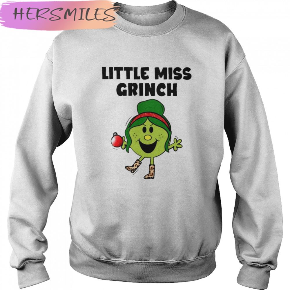 Little Miss Grinch Merry Christmas 2022 T-shirt Little Miss Grinch Merry Christmas 2022 T-shirt
