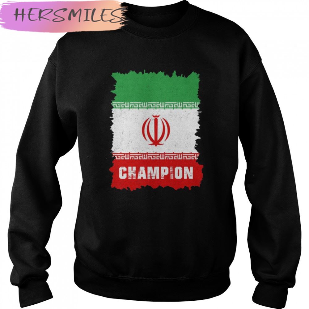 World Cup 2022 Iran Flag Football Team Champion Retro shirt World Cup 2022 Iran Flag Football Team Champion Retro shirt