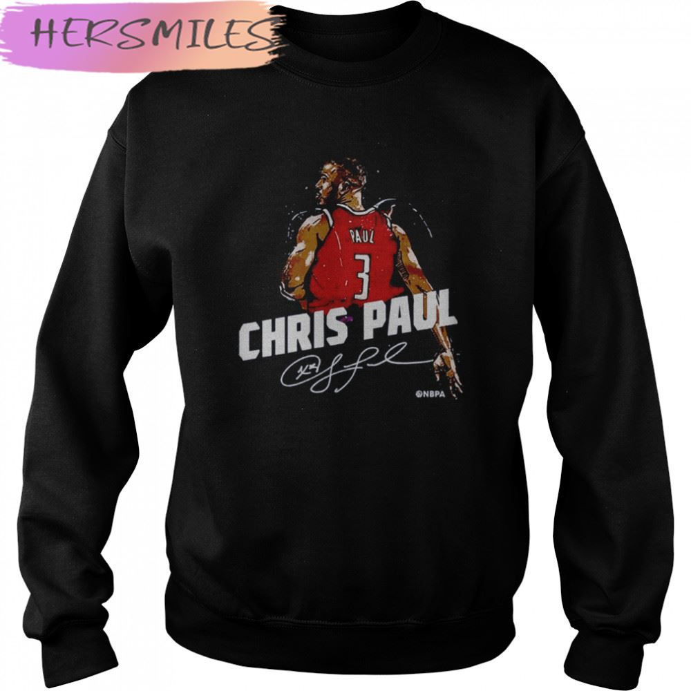 Chris Paul Houston Basketball Signature T-shirt Chris Paul Houston Basketball Signature T-shirt