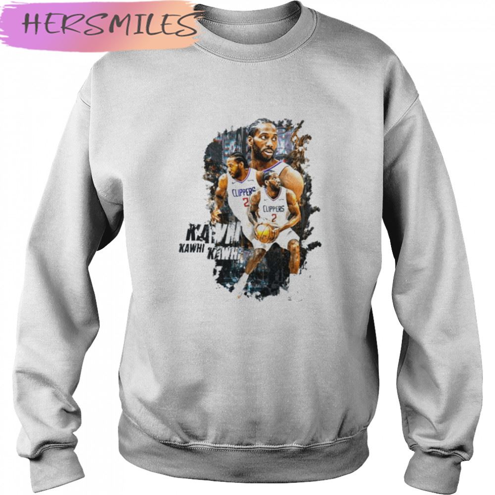 Kawhi Leonard 2 Basketball Los Angeles Clippers Legend T-shirt Kawhi Leonard 2 Basketball Los Angeles Clippers Legend T-shirt