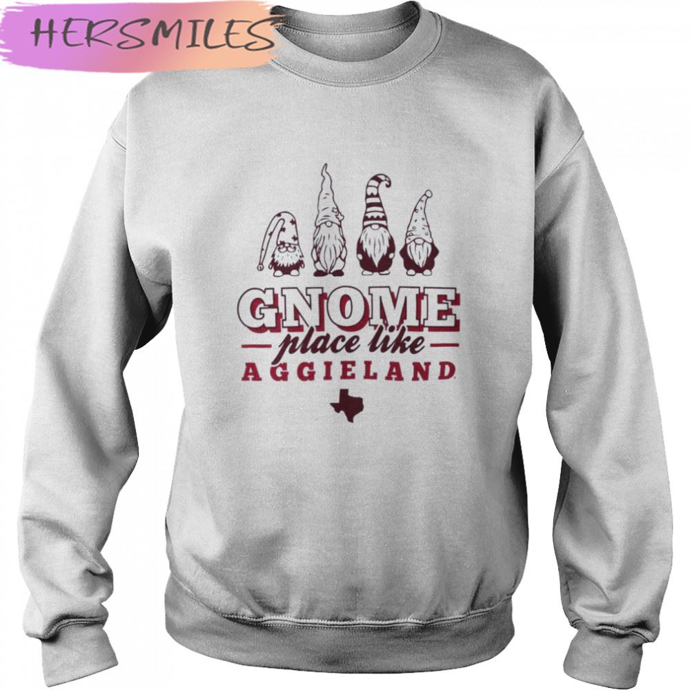 Texas Gnome Place Aggieland T-shirt Texas Gnome Place Aggieland T-shirt