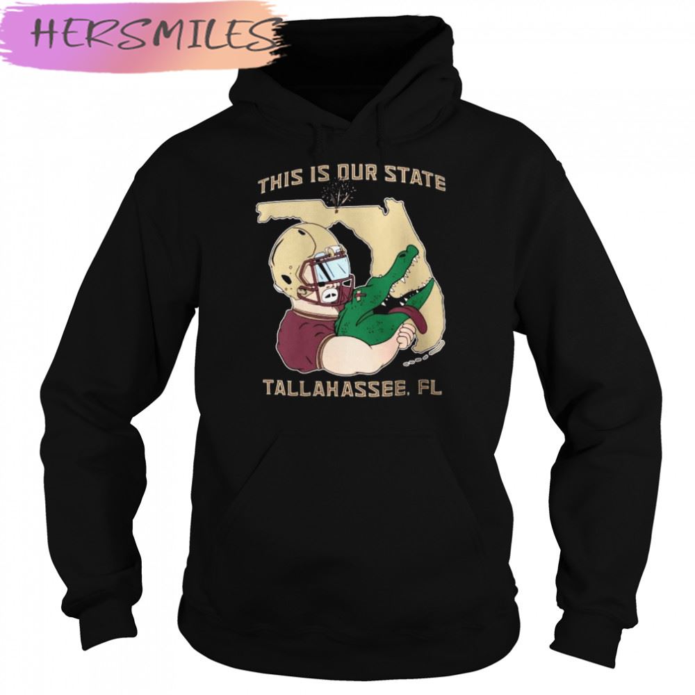 Florida State Seminoles Choke-Out This Is Our State Tallahassee T-shirt Florida State Seminoles Choke-Out This Is Our State Tallahassee T-shirt