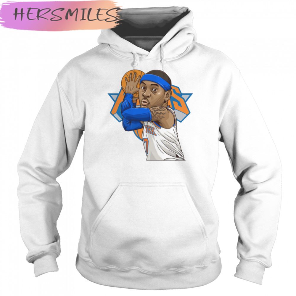 7 Art Chibi New York Knicks Carmelo Anthony T-shirt 7 Art Chibi New York Knicks Carmelo Anthony T-shirt