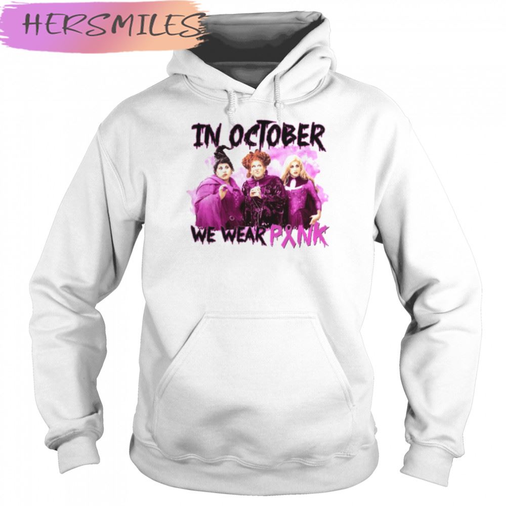 Sanderson Witches Breast Cancer T-shirt Sanderson Witches Breast Cancer T-shirt
