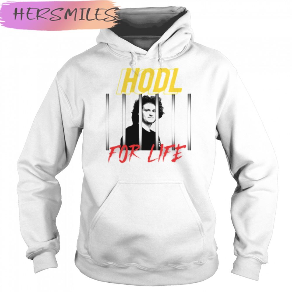 Sam Bankman Fried Hodl For Life T-shirt Sam Bankman Fried Hodl For Life T-shirt