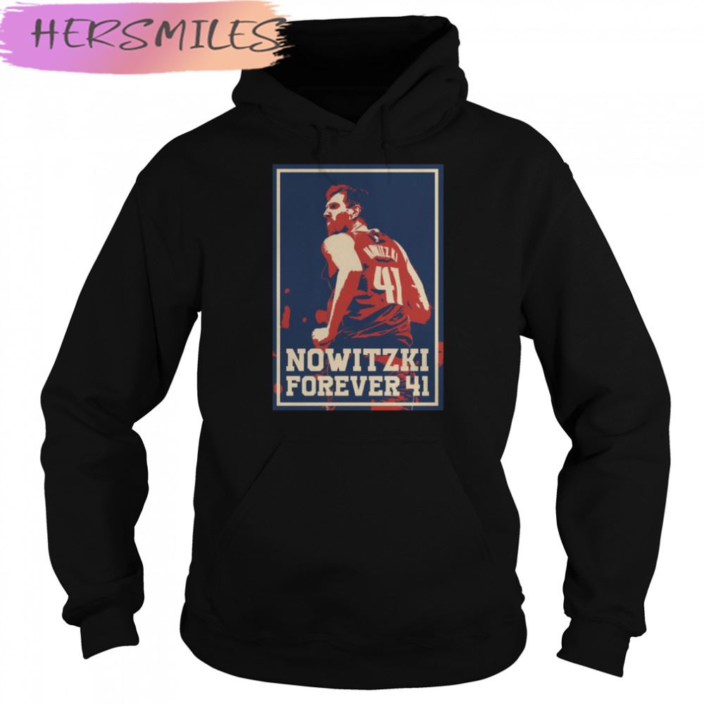 Navy Champion Dirk Nowitzki T-shirt Navy Champion Dirk Nowitzki T-shirt