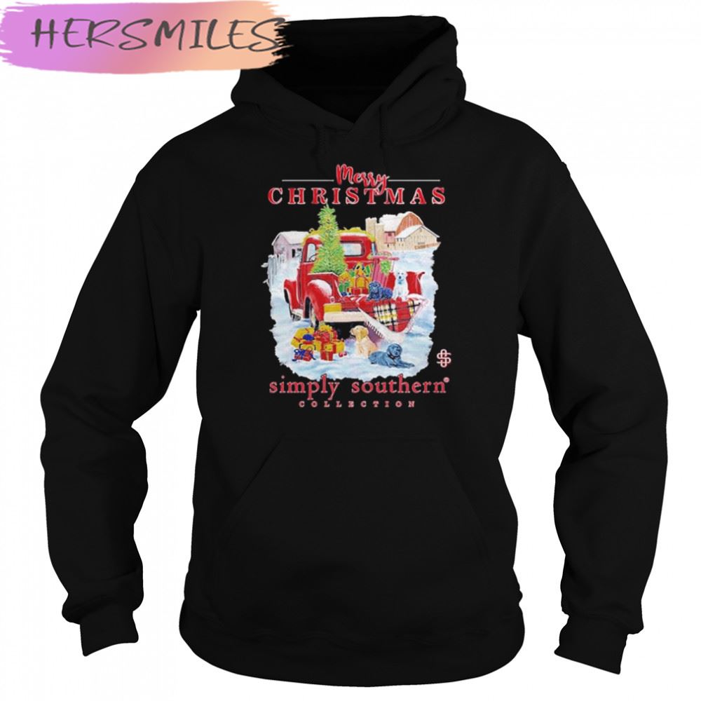 Merry Christmas Farm simply southern collection T-shirt Merry Christmas Farm simply southern collection T-shirt