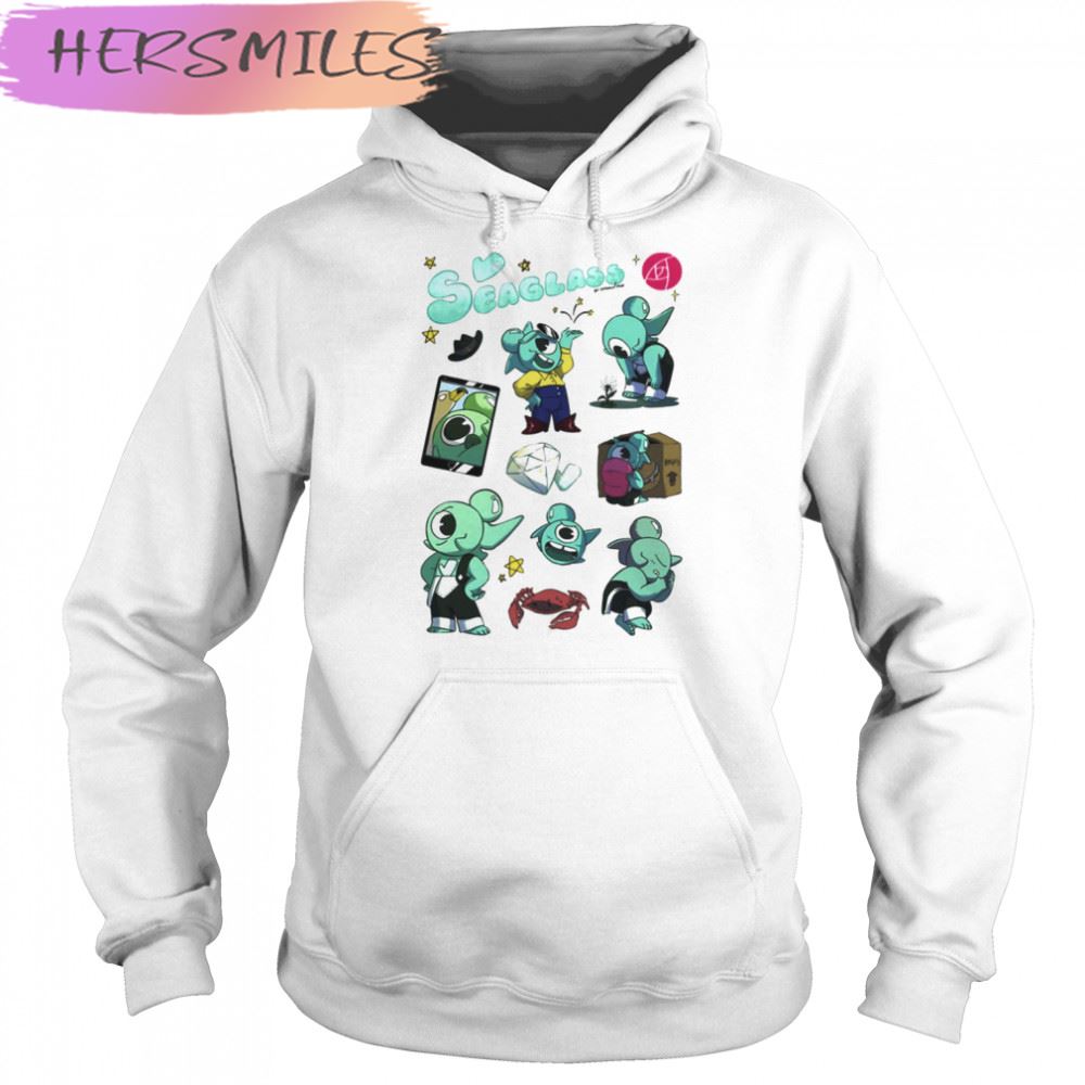 Wdau Seaglass Character T-shirt Wdau Seaglass Character T-shirt
