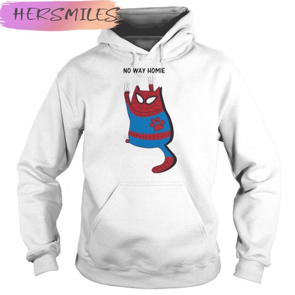 No Way Homie Spider Cat Cute Spiderman T-shirt No Way Homie Spider Cat Cute Spiderman T-shirt