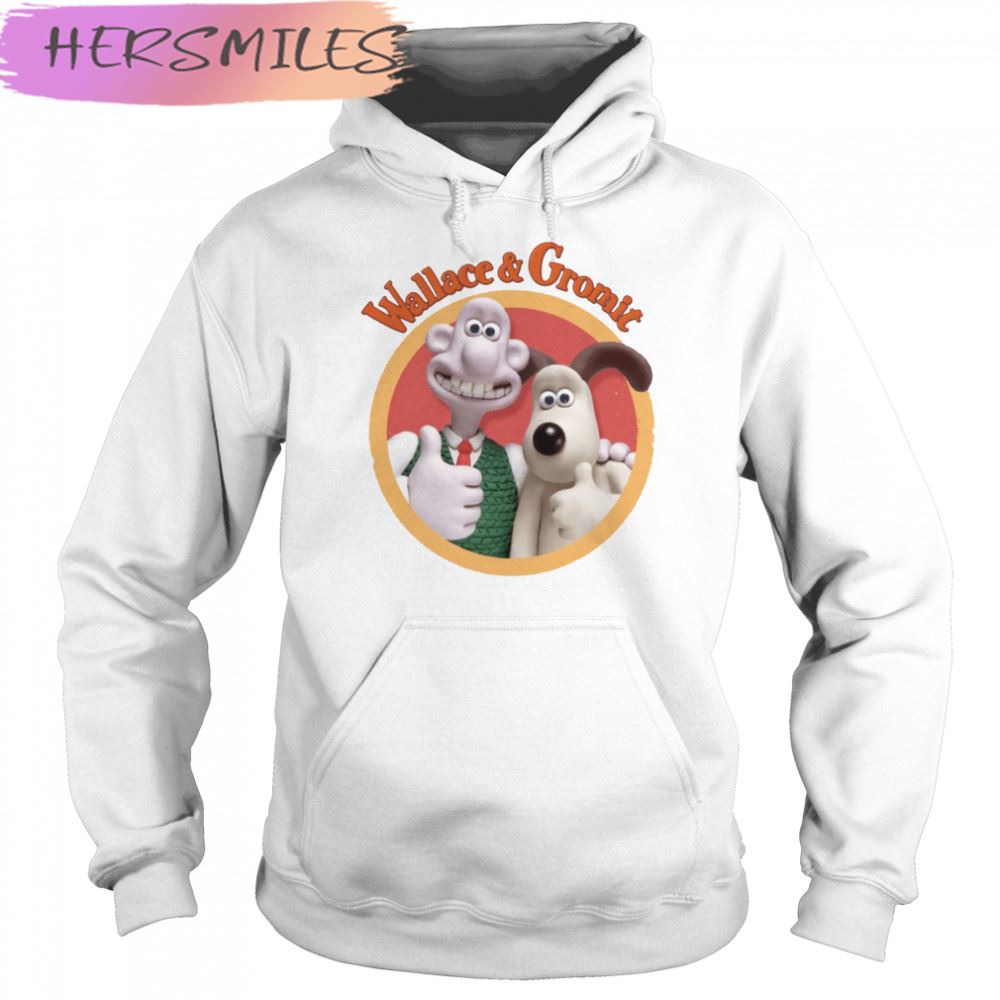 Wallace And Gromit Cute Characters T-shirt Wallace And Gromit Cute Characters T-shirt