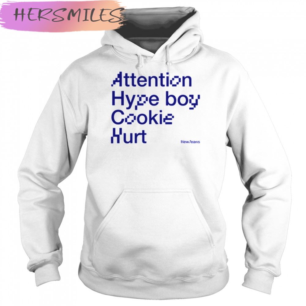 Attention Hype Boy Cookie Hurt Newjeans First Ep Singles shirt Attention Hype Boy Cookie Hurt Newjeans First Ep Singles shirt