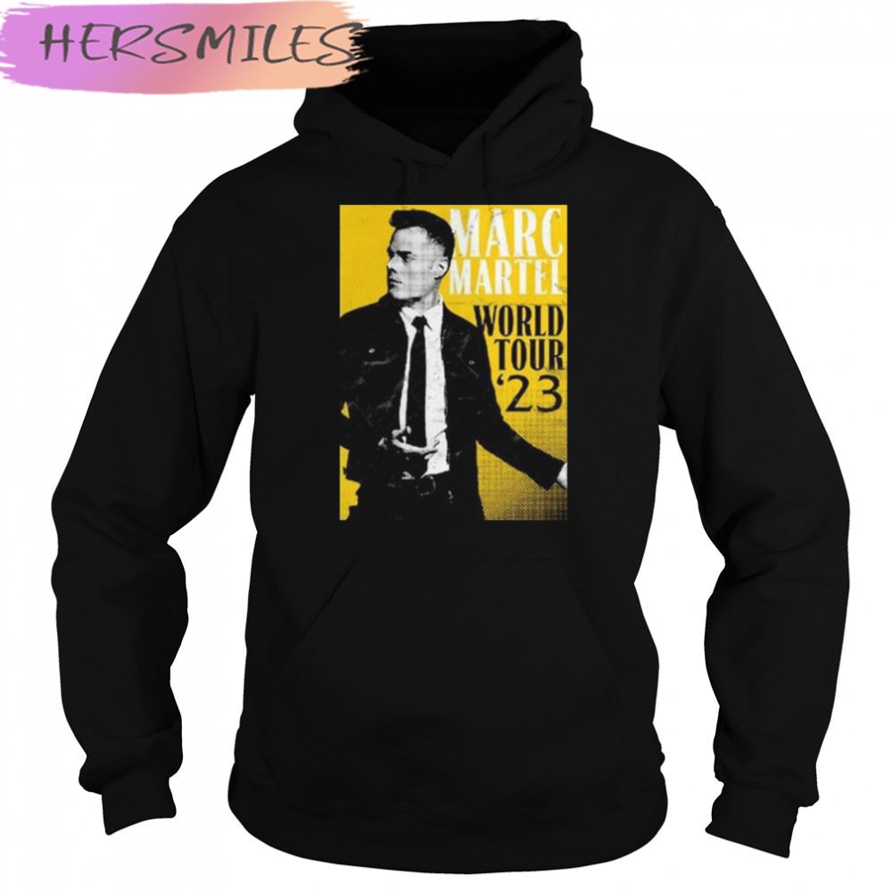 Marc Martel World Tour 2023 T-shirt Marc Martel World Tour 2023 T-shirt