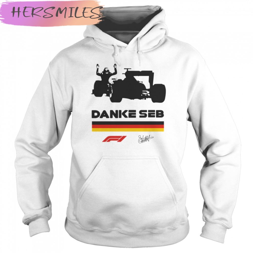 Signature Of Danke Seb Sebastian Vettel Essential T-shirt Signature Of Danke Seb Sebastian Vettel Essential T-shirt