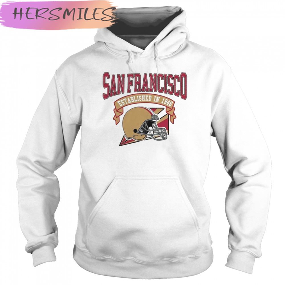 San Francisco 49ers Football Established In 1946 Vintage T-shirt San Francisco 49ers Football Established In 1946 Vintage T-shirt