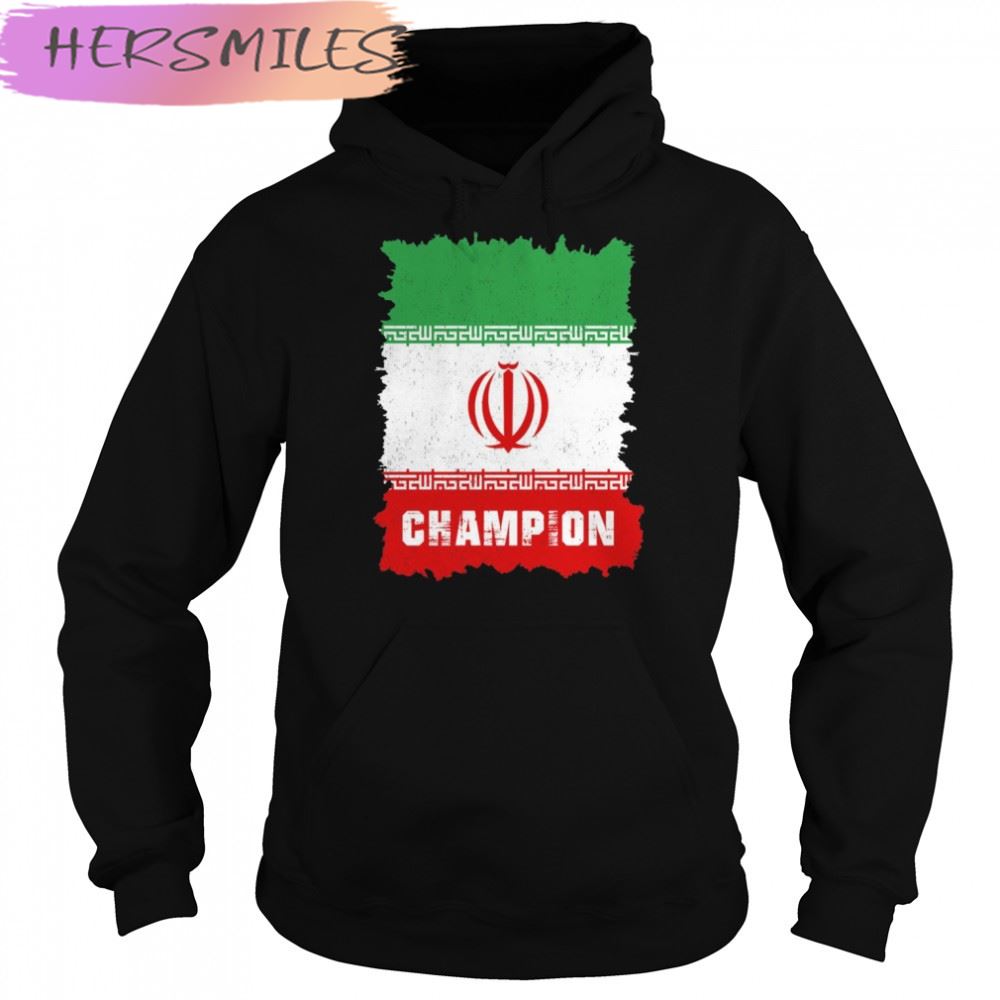 World Cup 2022 Iran Flag Football Team Champion Retro shirt World Cup 2022 Iran Flag Football Team Champion Retro shirt