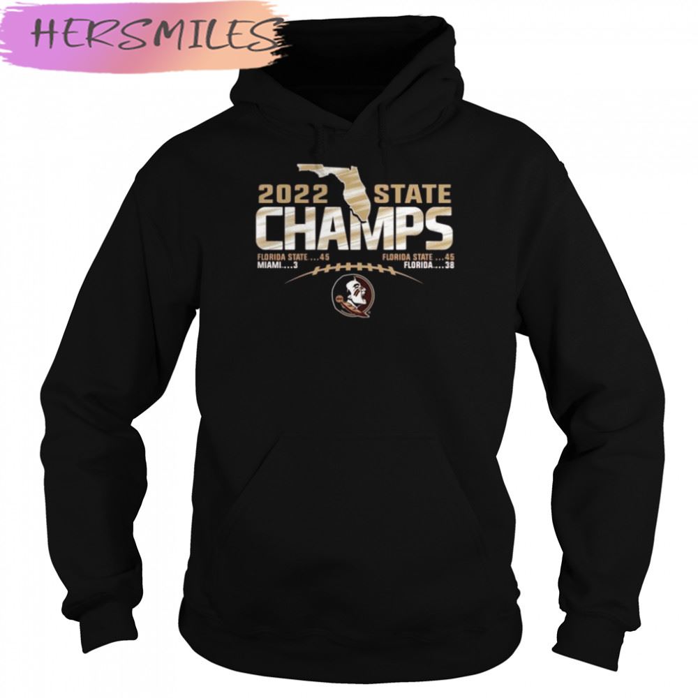 Ncaa 2022 florida state seminoles state champions football score T-shirt Ncaa 2022 florida state seminoles state champions football score T-shirt