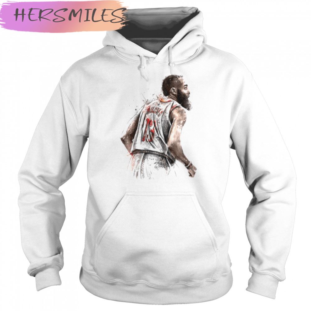 Art James Harden Illustration Basketball T-shirt Art James Harden Illustration Basketball T-shirt