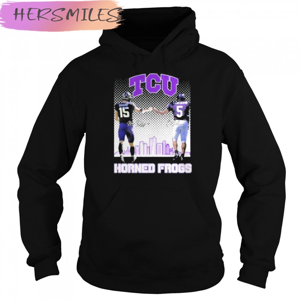 TCU Horned Frogs team Duggan and Tomlinson champions T-shirt TCU Horned Frogs team Duggan and Tomlinson champions T-shirt